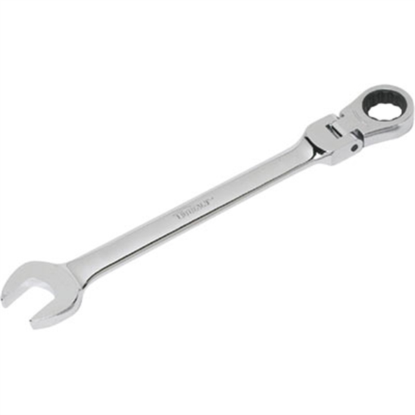 Titan Combination Ratcheting Wrench, 5/16", Flex Head Box End 12902